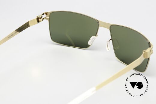 Mykita Pierce Polarized Sunglasses, sun lenses (100% UV) can be replaced with prescriptions, Made for Men
