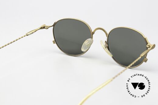Jean Paul Gaultier 55-2172 Vintage Round Sunglasses, NO RETRO shades, but an authentic old Original, Made for Men and Women