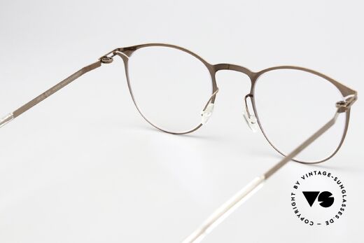 Mykita Malte Panto Frame Shiny Copper, innovative flexible frame construction: one size fits all, Made for Men and Women