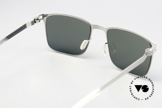 Mykita Yanir Polarized Shades Square, sun lenses (100% UV) can be replaced with prescriptions, Made for Men