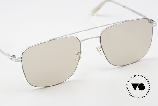 Mykita Yuuto Shiny Silver Soft Brown Solid, unworn model comes with an original case by MYKITA, Made for Men Mykita Yuuto Shiny Silver Soft Brown Solid, unworn model comes with an original case by MYKITA, Made for Men