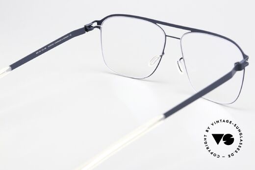 Mykita Adriano Coloring Navy Dark Sand, the DEMO lenses should be replaced with prescriptions, Made for Women