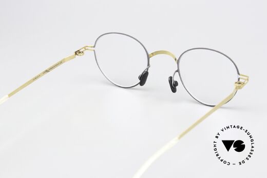 Mykita Birger 2015 Lite Series Gold Basalt, innovative flexible frame construction in SMALL size, Made for Men and Women