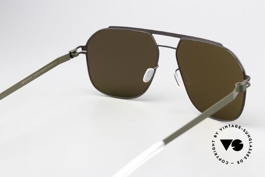 Mykita Selleck Mocca Camou Green Brown, sun lenses (100% UV) can be replaced with prescriptions, Made for Men and Women Mykita Selleck Mocca Camou Green Brown, sun lenses (100% UV) can be replaced with prescriptions, Made for Men and Women