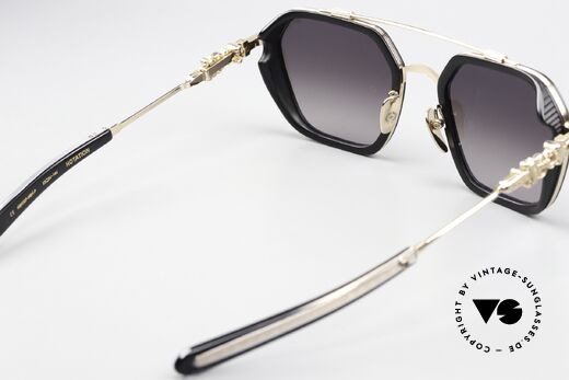 Chrome Hearts Hotation Gold-Plated Titanum Shades, an unworn pair with full original packaging, Made for Men and Women