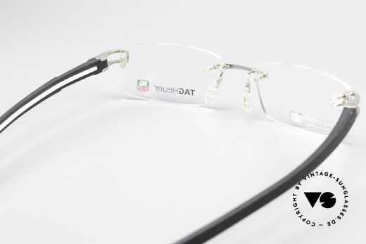 Tag Heuer 7643 Fold Avantgarde Eyewear Rimless, NOT retro eyeglasses, but an original from 2006, Made for Men
