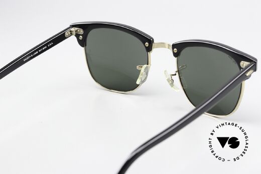 Ray Ban Clubmaster II Large Limited Edition USA B&L, NO retro frame, but a 30 years old B&L original, Made for Men Ray Ban Clubmaster II Large Limited Edition USA B&L, NO retro frame, but a 30 years old B&L original, Made for Men