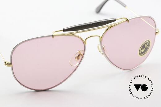 Ray Ban Outdoorsman II Precious Changeable Pink, unworn NOS rarity (sought-after collector's item), Made for Men and Women Ray Ban Outdoorsman II Precious Changeable Pink, unworn NOS rarity (sought-after collector's item), Made for Men and Women