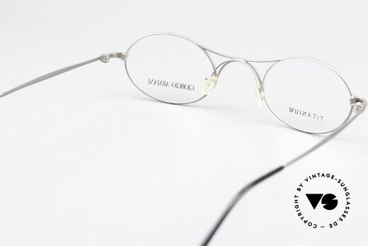 Giorgio Armani 229 AR5027 Refined Reissue Titanium, the refined TITANIUM re-issue with small nose pads, Made for Men and Women