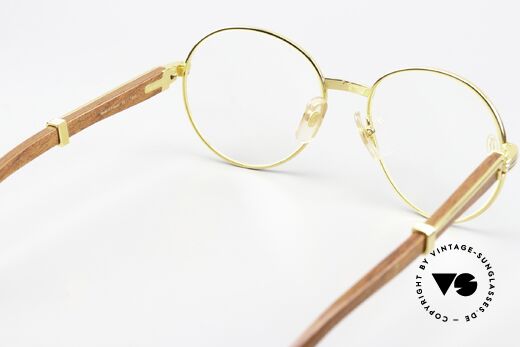 Cartier Bagatelle 90's Luxury Wood Eyewear, no retro; 100% vintage original with 140mm temples!, Made for Men and Women Cartier Bagatelle 90's Luxury Wood Eyewear, no retro; 100% vintage original with 140mm temples!, Made for Men and Women