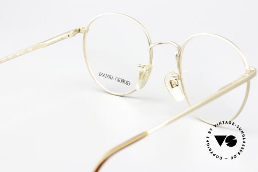 Giorgio Armani 201 49mm Panto Vintage Specs 90's, the frame is made for prescription lenses, of course, Made for Men and Women