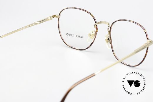 Giorgio Armani 179 90's Frame Sping Hinges, DEMO lenses can be replaced with optical (sun)lenses, Made for Men