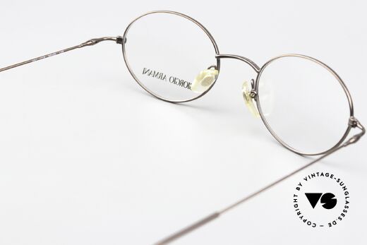 Giorgio Armani 281 Oval 90's Glasses No Retro, frame can be glazed with optical lenses / sun lenses, Made for Men and Women