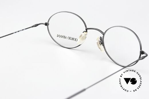 Giorgio Armani 281 90's Metal Frame Black, frame can be glazed with optical lenses / sun lenses, Made for Men and Women