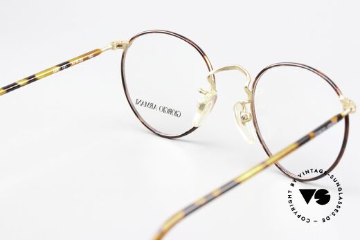 Giorgio Armani 138 Vintage Panto Frame Small, NO retro specs, but a unique 35 years old ORIGINAL!, Made for Men and Women