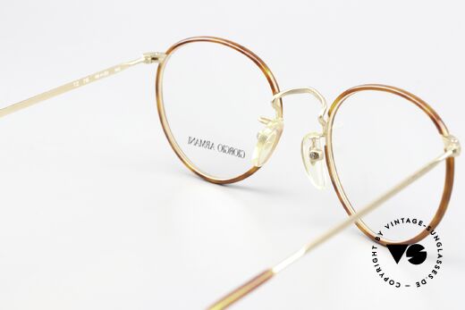 Giorgio Armani 112 90's Panto Eyeglasses Men, NO RETRO SPECS, but a unique 35 years old original, Made for Men