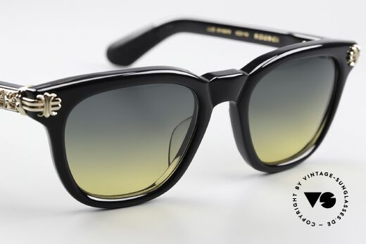 Chrome Hearts Smoke Show Acetate Shades 18K Gold, unworn pair with original case and booklet, Made for Men and Women