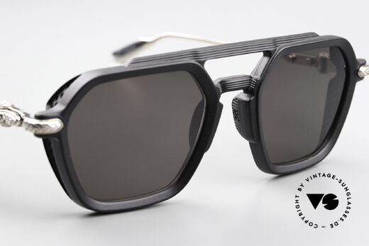 Chrome Hearts Fuckery Provocative Designer Shades, high-quality ZEISS lenses (dark gray, 100% UV), Made for Men