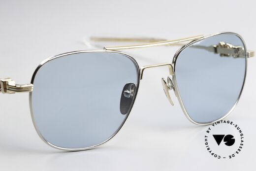 Chrome Hearts Wence Men's Sunglasses Bicolor, unworn pair with original cleaning cloth and case, Made for Men