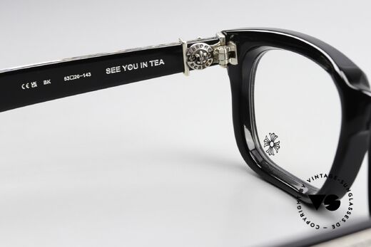 Chrome Hearts See You In Tea Men's Glasses BS Fleur De-Lis, quality frame fits lenses of any kind (varifocals), Made for Men