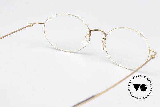 Lindberg 5503 Thintanium Thin Titanium Frame Oval, unworn designer piece with original Lindberg case, Made for Men and Women