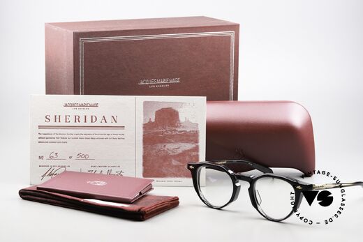 Jacques Marie Mage Sheridan Panto Glasses Western Style, Size: medium, Made for Men and Women