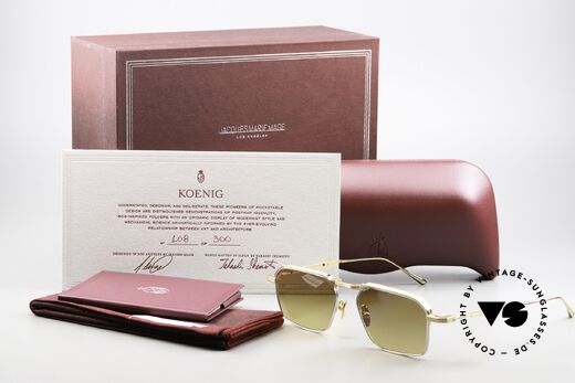 Jacques Marie Mage Koenig Folding Titan Sunglasses, Size: large, Made for Men and Women