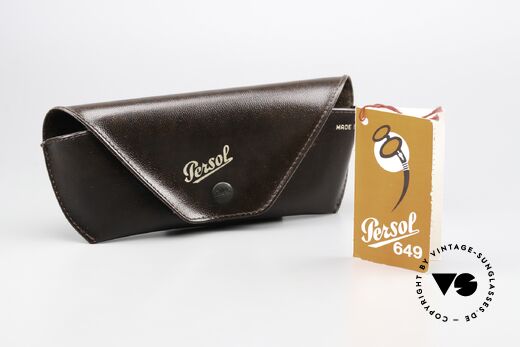 Persol 649/3 Ratti Sport Steve McQueen Sunglasses, unworn, one-of-a-kind pair in size 3 (54mm lenses), Made for Men Persol 649/3 Ratti Sport Steve McQueen Sunglasses, unworn, one-of-a-kind pair in size 3 (54mm lenses), Made for Men