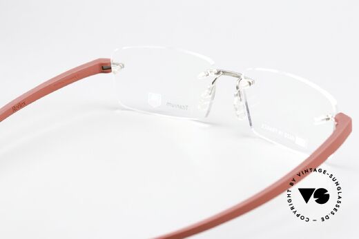 Tag Heuer 3941 Reflex Luxury Frame From France, NOT retro eyeglasses, but an original from 2004, Made for Men