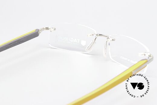 Tag Heuer 8108 Trends Palladium Orange Gray 2009, demo lenses can be replaced with progressive lenses, Made for Men