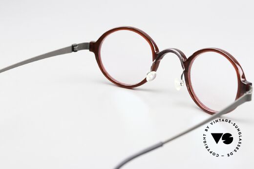 Lindberg 1011 Acetanium Oval Designer Glasses Small, unworn designer piece with an original Lindberg case, Made for Men and Women