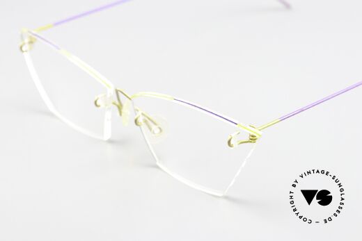 Lindberg 231 Air Titan Great Old Lindberg Frame, the special-grade titanium is also used for pacemakers, Made for Women