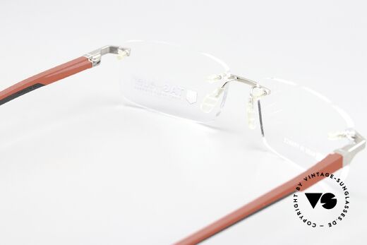 Tag Heuer 0843 Automatic Automatic Rimless Glasses, rare, unworn model with original Tag Heuer packaging, Made for Men