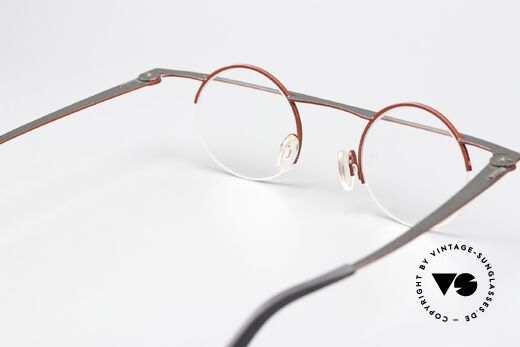 Theo Belgium Gnocchi Designer Specs Semi Rimless, unworn; like all our unique Theo eyewear specs, Made for Men and Women