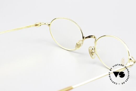 Cartier Mizar - M Oval Frame Luxury 22ct Gold, lens height 30mm = just barely suitable for progressive, Made for Men and Women