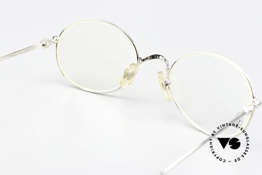 Cartier Saturne - L Rare 53mm Size Platinum, the lens height is 38mm = suitable for progressive vision, Made for Men and Women