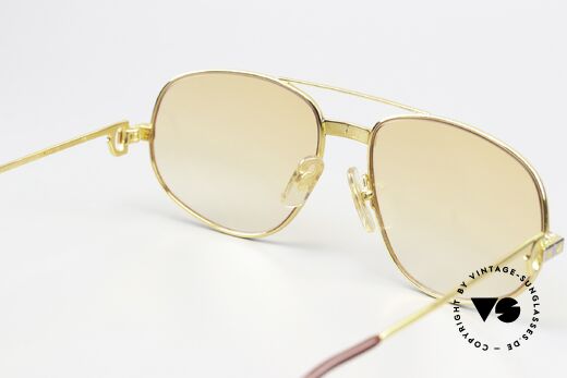 Cartier Romance Santos - M Orange Gradient Sun Lens, NO RETRO eyewear; a rare 35 years old vintage ORIGINAL!, Made for Men and Women Cartier Romance Santos - M Orange Gradient Sun Lens, NO RETRO eyewear; a rare 35 years old vintage ORIGINAL!, Made for Men and Women