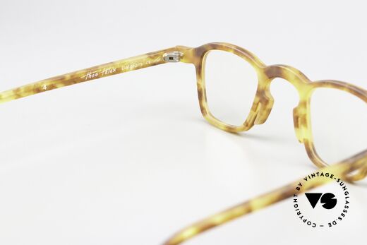 Theo Belgium Telex Vintage Avant-Garde Specs, clear DEMO lenses should be replaced with prescriptions, Made for Men and Women