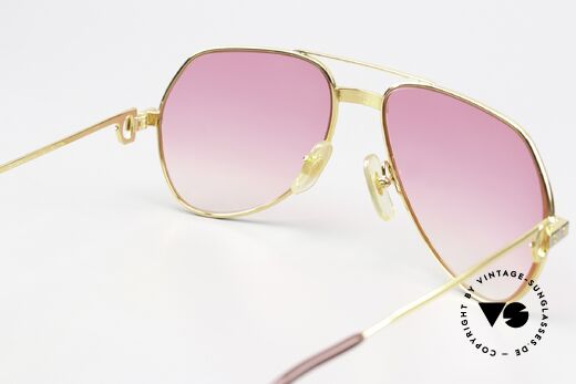 Cartier Vendome Santos - S Sunglasses For Bond Girls, luxury frame (22ct gold-plated) with full orig. packing!, Made for Men and Women Cartier Vendome Santos - S Sunglasses For Bond Girls, luxury frame (22ct gold-plated) with full orig. packing!, Made for Men and Women