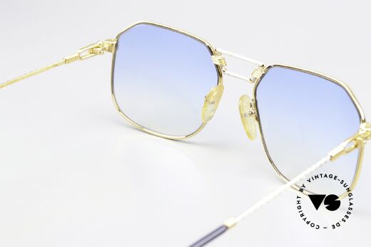 Fred Cap Horn - L Sailor's Glasses From The 80s, unworn rarity; new blue-gradient sun lenses, 100% UV, Made for Men Fred Cap Horn - L Sailor's Glasses From The 80s, unworn rarity; new blue-gradient sun lenses, 100% UV, Made for Men