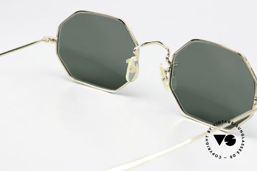 Algha Octag 70's Gold Filled Sunglasses, almost impossible to find these days (size 50/20), Made for Men and Women Algha Octag 70's Gold Filled Sunglasses, almost impossible to find these days (size 50/20), Made for Men and Women
