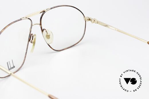 Dunhill 6098 Aviator Glasses 90's Men, the metal frame can be glazed with lenses of any kind, Made for Men