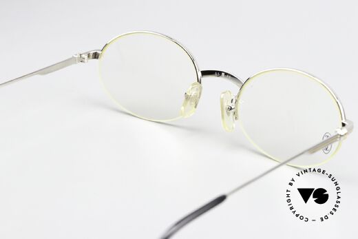 Cartier Manhattan - M Semi Rimless 90's Frame, NO retro eyeglasses; an old original from app. 1998!, Made for Men and Women