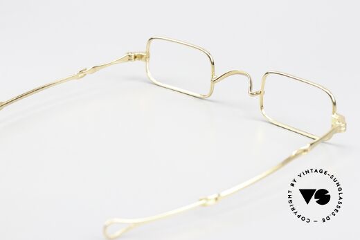 Lunor I 13 Telescopic Square Reading Frame Telescope, the metal frame should of course be optically glazed, Made for Men and Women