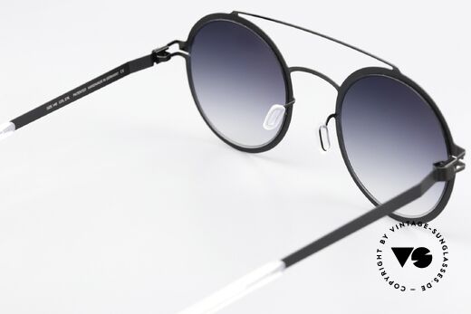 Mykita Lupita Gray Gradient Sun Lenses, innovative flexible frame construction: one size fits all, Made for Men and Women