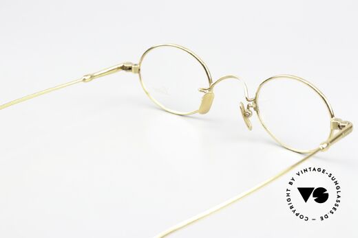 Lunor V 101 Small Oval Frame Gold Plated, Size: small, Made for Men and Women Lunor V 101 Small Oval Frame Gold Plated, Size: small, Made for Men and Women