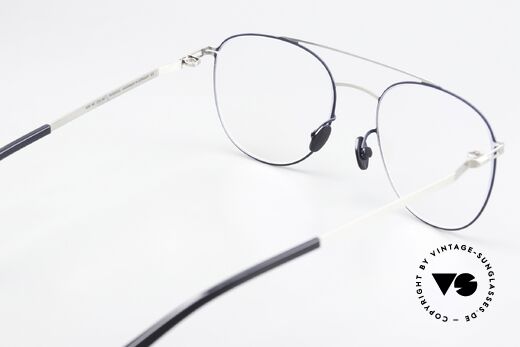 Mykita Nilsson Shiny Silver And Navy Blue, very interesting color 051 = Shiny Silver / Navy Blue, Made for Men