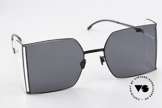 Mykita Helmut Lang HL003 Square Shades Side Lenses, unworn model with case and full original packaging, Made for Men and Women