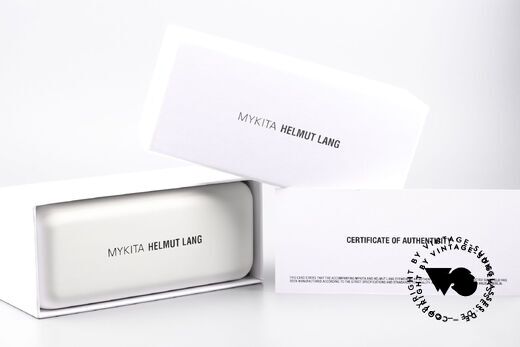 Mykita Helmut Lang HL002 White Silver Flash Mirrored, Size: medium, Made for Men and Women Mykita Helmut Lang HL002 White Silver Flash Mirrored, Size: medium, Made for Men and Women