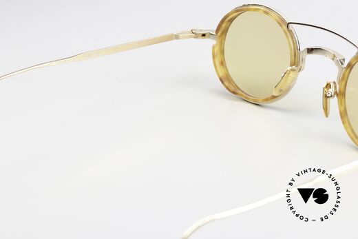 Jacques Marie Mage Ringo 2 Round Beta Titanium Frame, exact description: JMM RINGO 2, BICHON, Yellow, Made for Men and Women Jacques Marie Mage Ringo 2 Round Beta Titanium Frame, exact description: JMM RINGO 2, BICHON, Yellow, Made for Men and Women